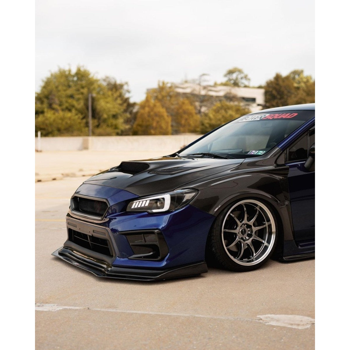 JDMuscle [15-21 WRX/STI] VS Style Carbon Fiber/FRP Fenders - Graveyard Performance