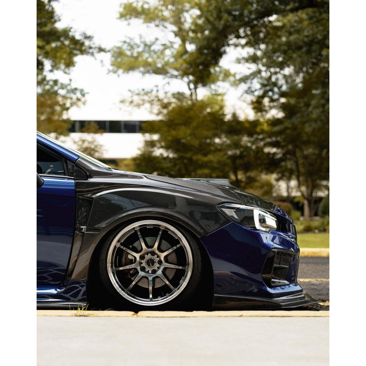 JDMuscle [15-21 WRX/STI] VS Style Carbon Fiber/FRP Fenders - Graveyard Performance