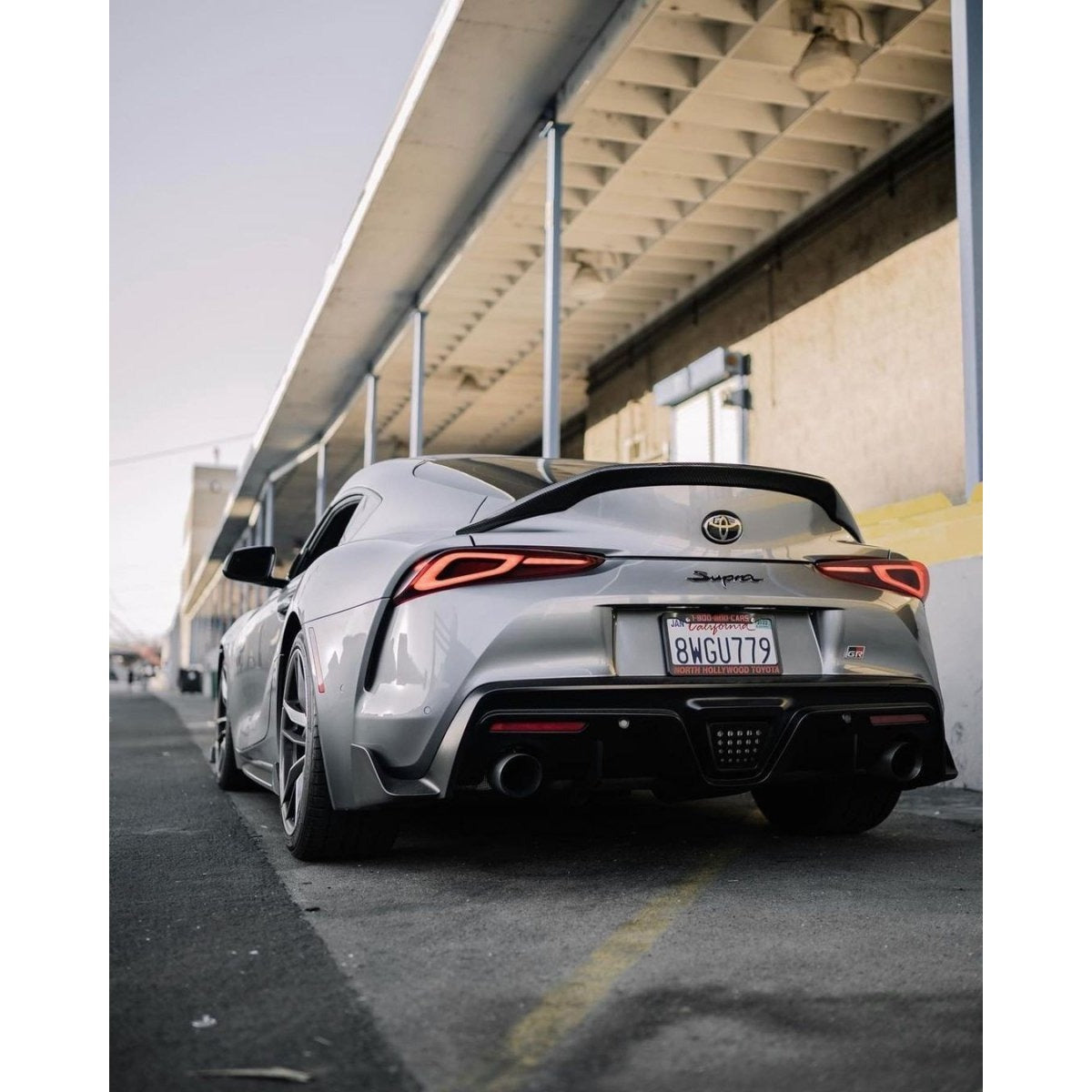 JDMuscle [20+ Supra] V1 Carbon Fiber Duck Bill - Graveyard Performance