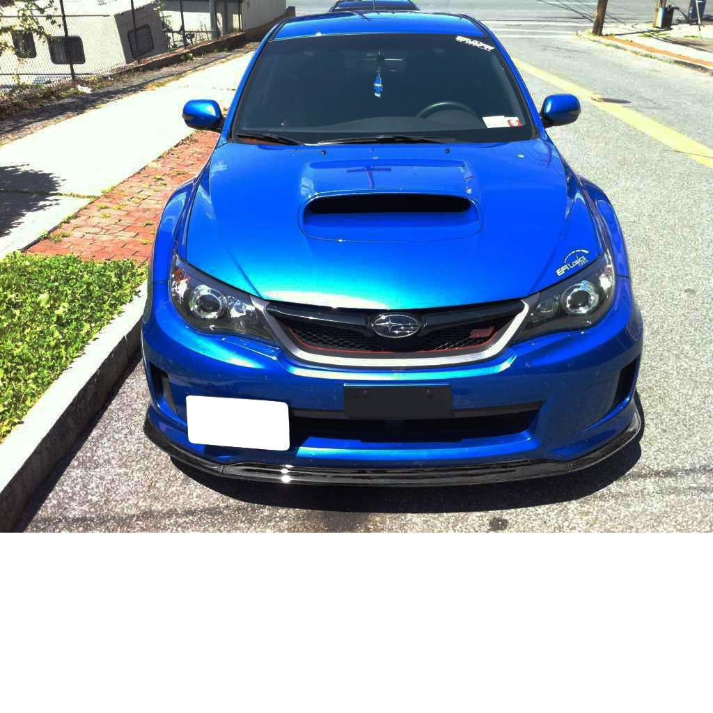 JDMuscle [11-14 WRX/STI] CS Style Carbon Fiber Front Lip - Graveyard Performance