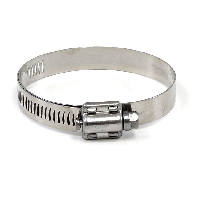HPS Stainless Steel Worm Gear Liner Clamp Size 80, 10pcs Pack, 4-5/8" - 5-1/2" (117mm-140mm)