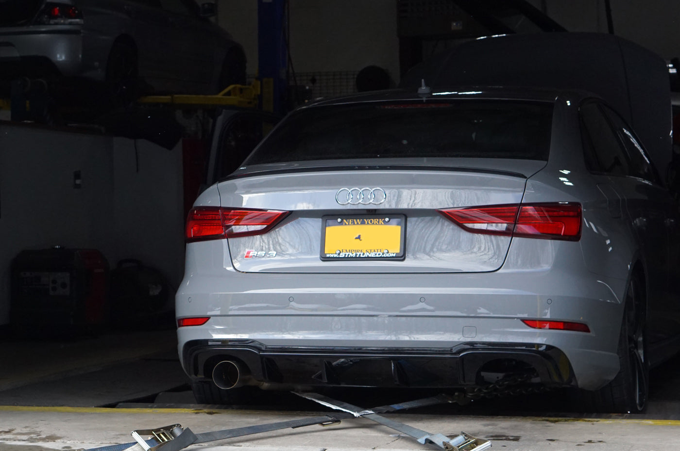 STM Audi RS3 Titanium Single Exit Turbo-Back Exhaust