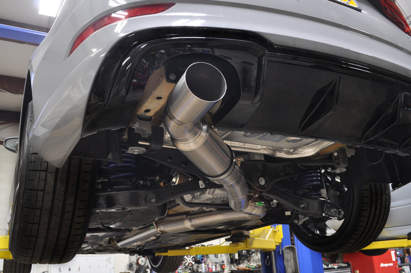 STM Audi RS3 Titanium Single Exit Turbo-Back Exhaust