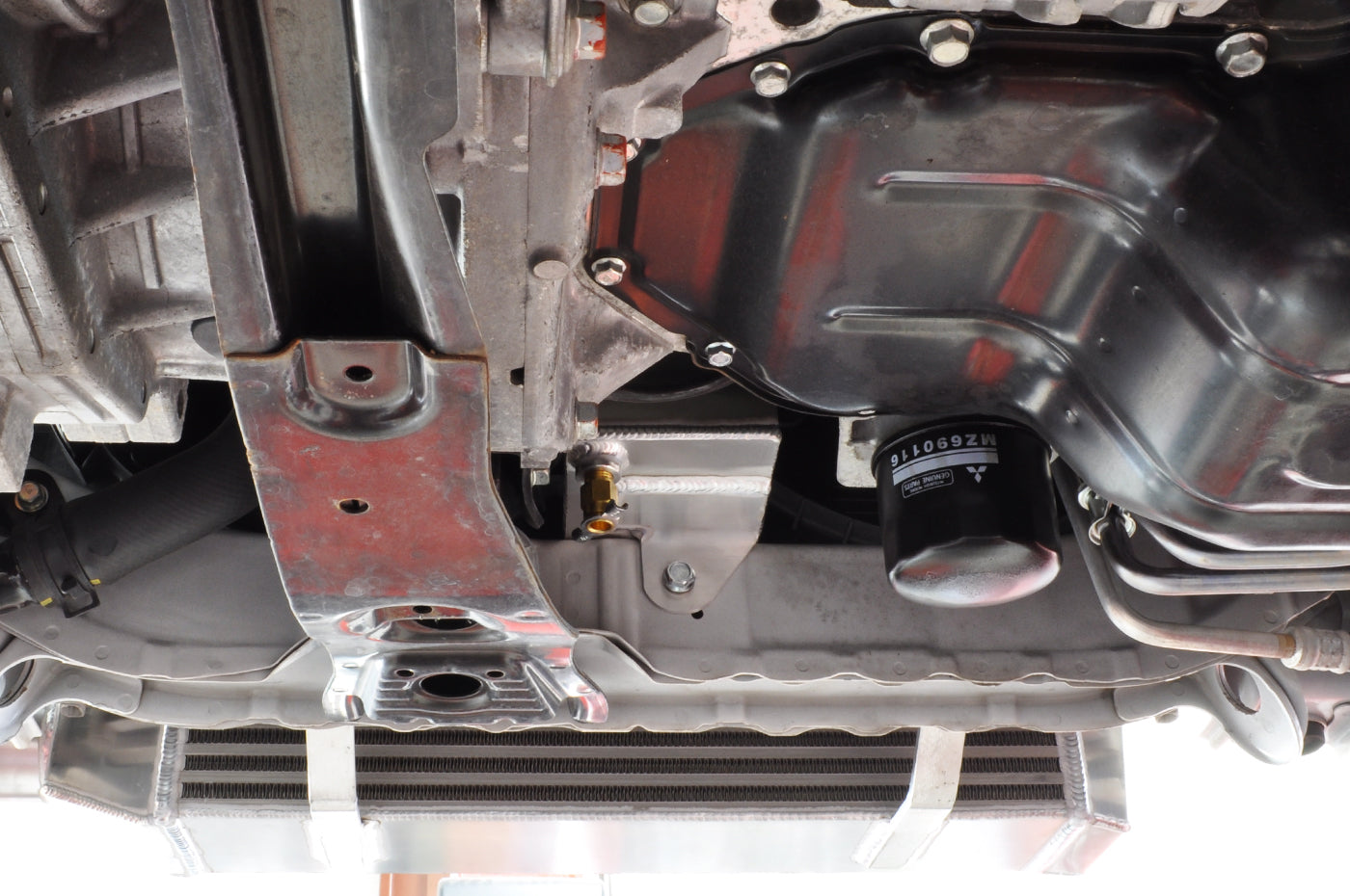 STM Engine Oil Catch Can for Evo X Metal Valve Cover