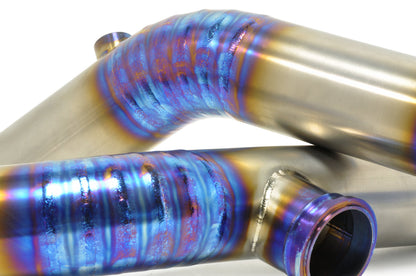 STM Evo 5/6 Titanium 2.5in Upper Intercooler Pipe Kit