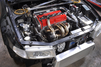 STM Evo 5/6 Aluminum 2.5in Upper Intercooler Pipe Kit