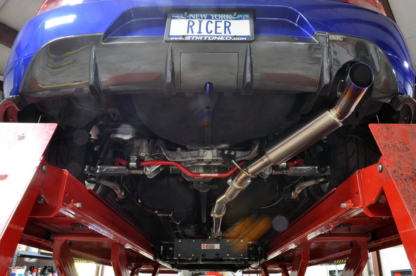 STM Evo 7/8/9 3" Titanium Cat-Back Exhaust