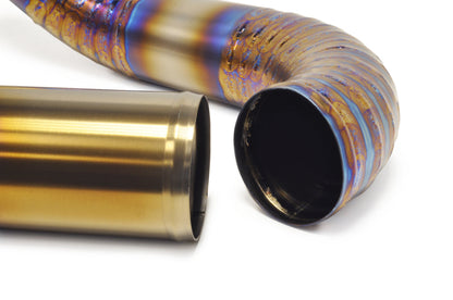 STM Evo 7/8/9 Titanium 3in Race Upper Intercooler Pipe Kit