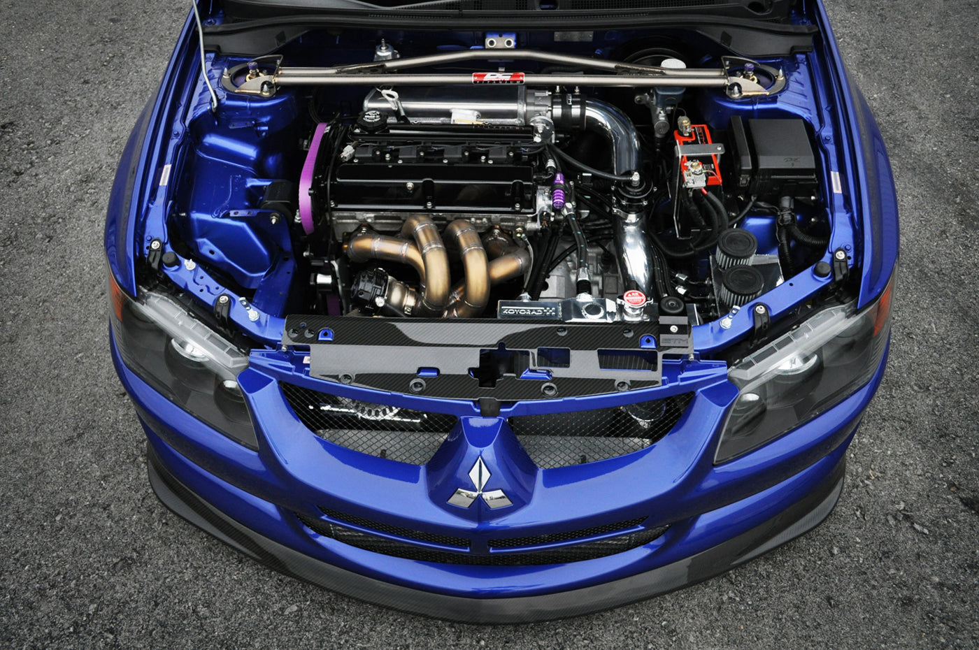 STM Evo 7/8/9 Stainless 3in Upper Intercooler Pipe Kit