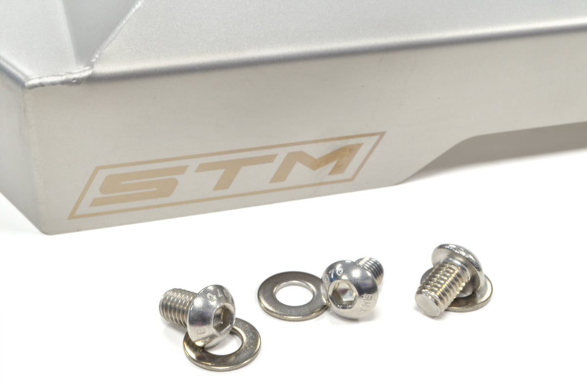 STM Stainless Exhaust Manifold Cover for Evo 8/9