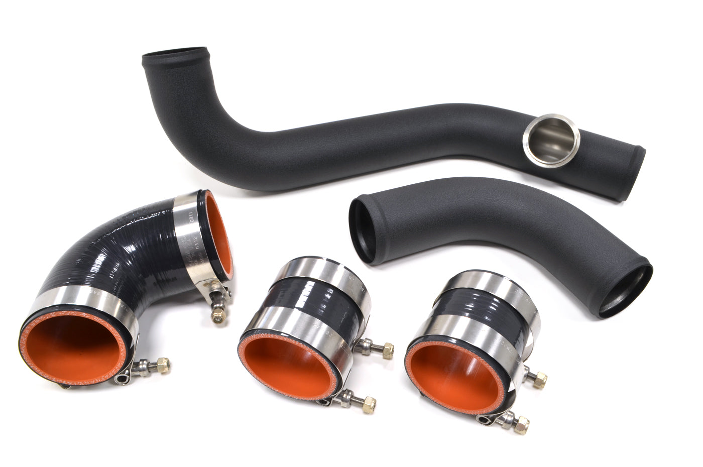 STM Evo X Lower Intercooler Pipe Kit (Stainless)