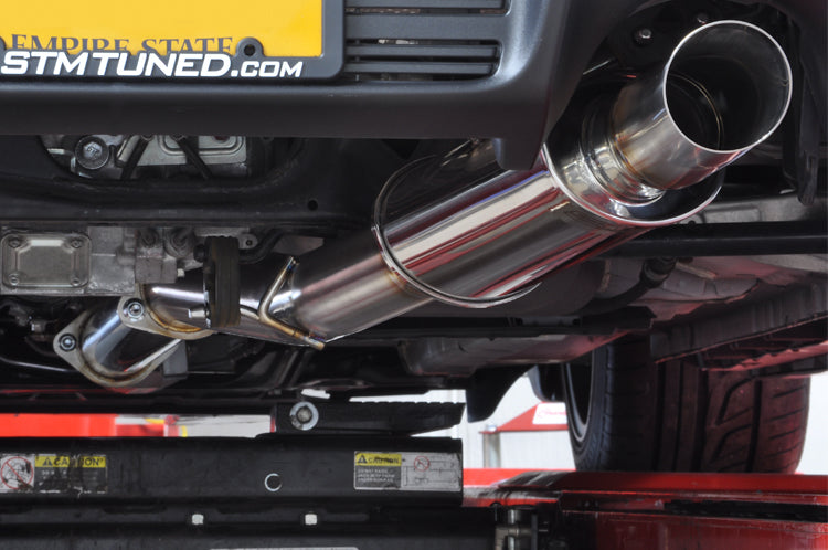 STM Stainless Cat-Back Single Exit Exhaust for Evo X