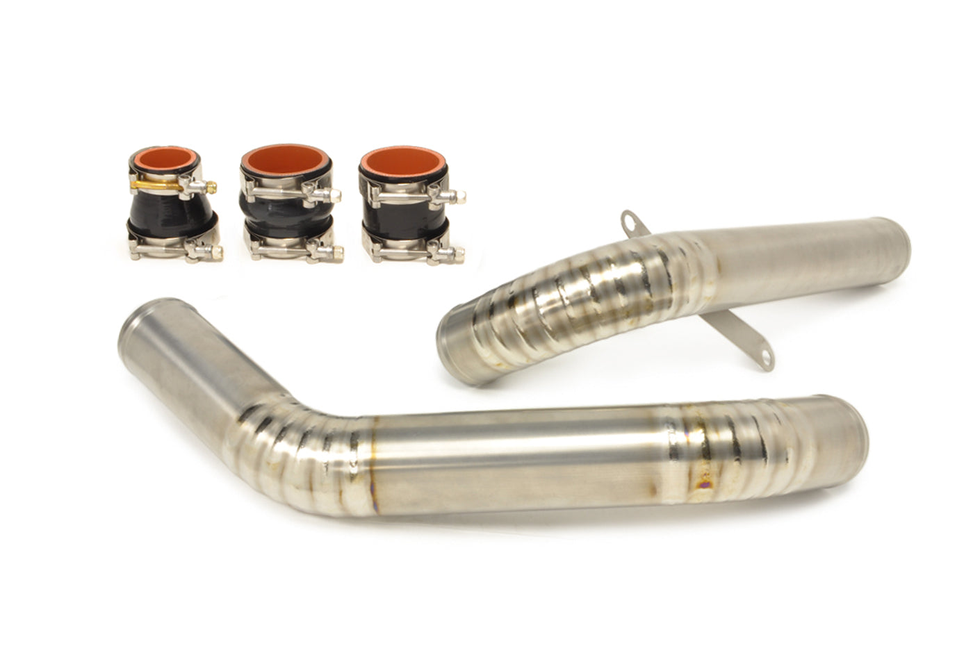 STM Evo X Upper Intercooler Pipe Kit (Titanium)