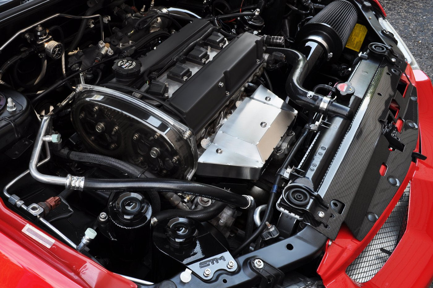 STM Titanium Exhaust Manifold Cover for Evo 8/9 (EMC-TI)