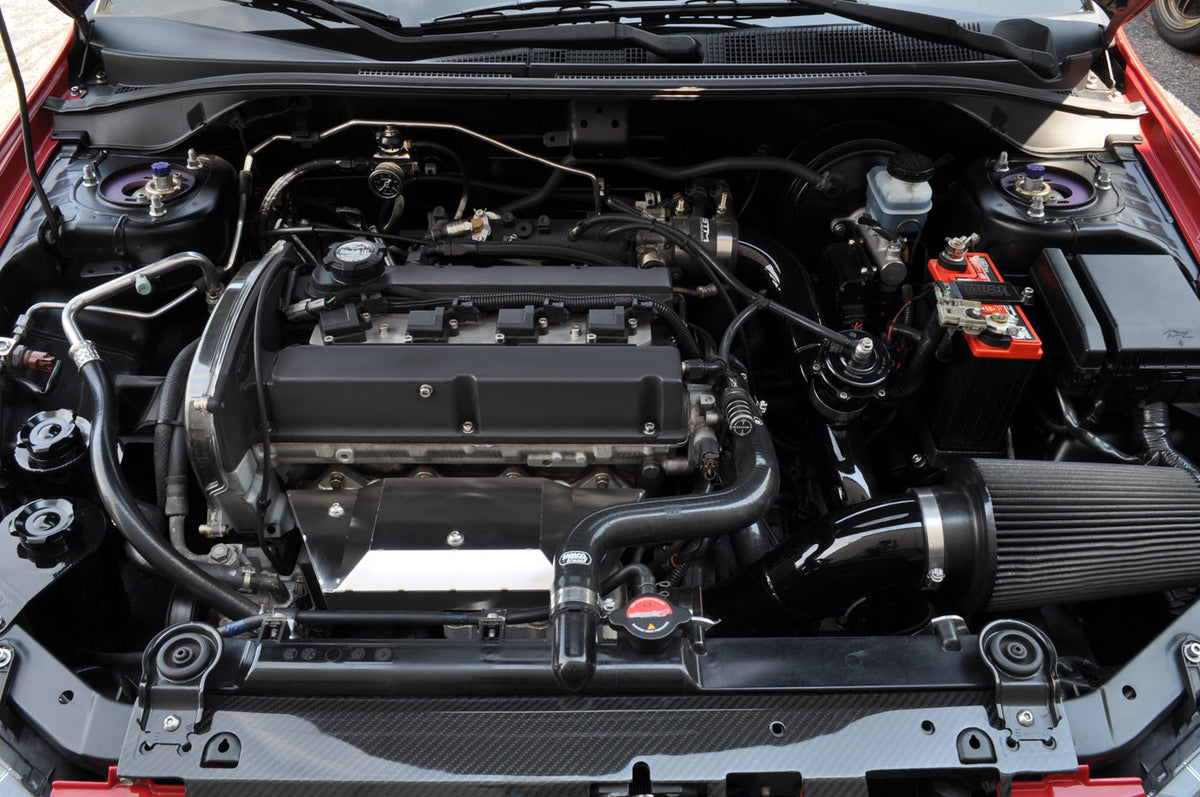 STM Stainless Exhaust Manifold Cover for Evo 8/9