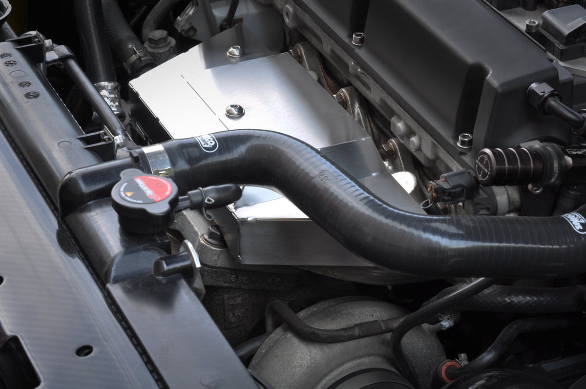 STM Stainless Exhaust Manifold Cover for Evo 8/9