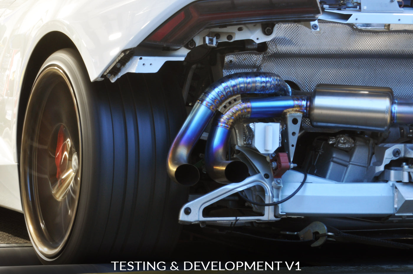 STM Lamborghini Huracan Titanium Exhaust