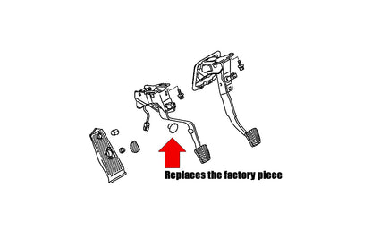 STM Adjustable Clutch Pedal Stop for Evo 7/8/9