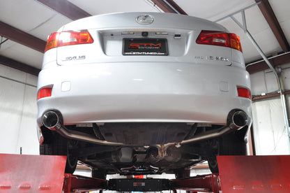 STM Stainless Axle-Back Exhaust for 2006-2013 Lexus IS250/IS350