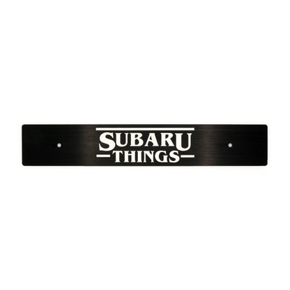 Billetworkz "Subaru Things" License  Plate Delete - Graveyard Performance
