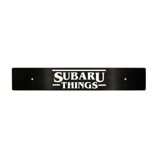 Billetworkz "Subaru Things" License  Plate Delete - Graveyard Performance
