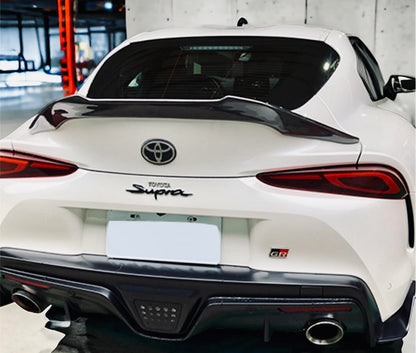 Toyota Supra V Type Trunk Spoiler - HoneyComb Carbon Fiber - Graveyard Performance
