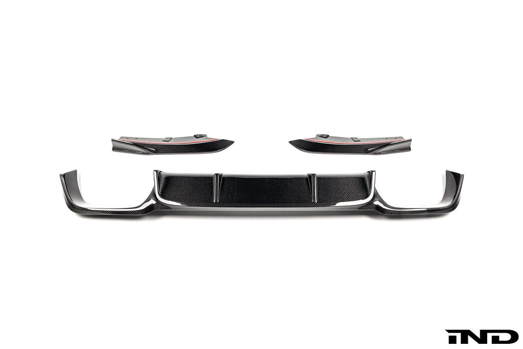 TREVORA BMW F97 X3M Carbon Rear Diffuser
