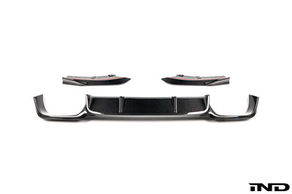 TREVORA BMW F97 X3M Carbon Rear Diffuser