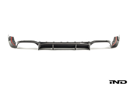 TREVORA BMW F97 X3M Carbon Rear Diffuser