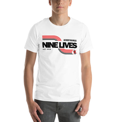 Nine Lives Retro Swoosh t-shirt - Graveyard Performance