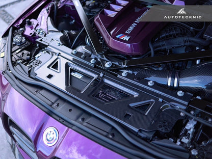 AutoTecknic Dry Carbon Fiber Cooling Shroud - G80 M3 | G82/ G83 M4 - Graveyard Performance