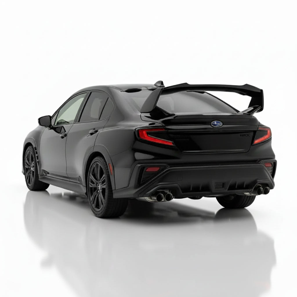 JDMuscle [15-25 WRX / 15-21 STI] Carbon Fiber STI Spoiler Gurney Flap V1 - - Graveyard Performance