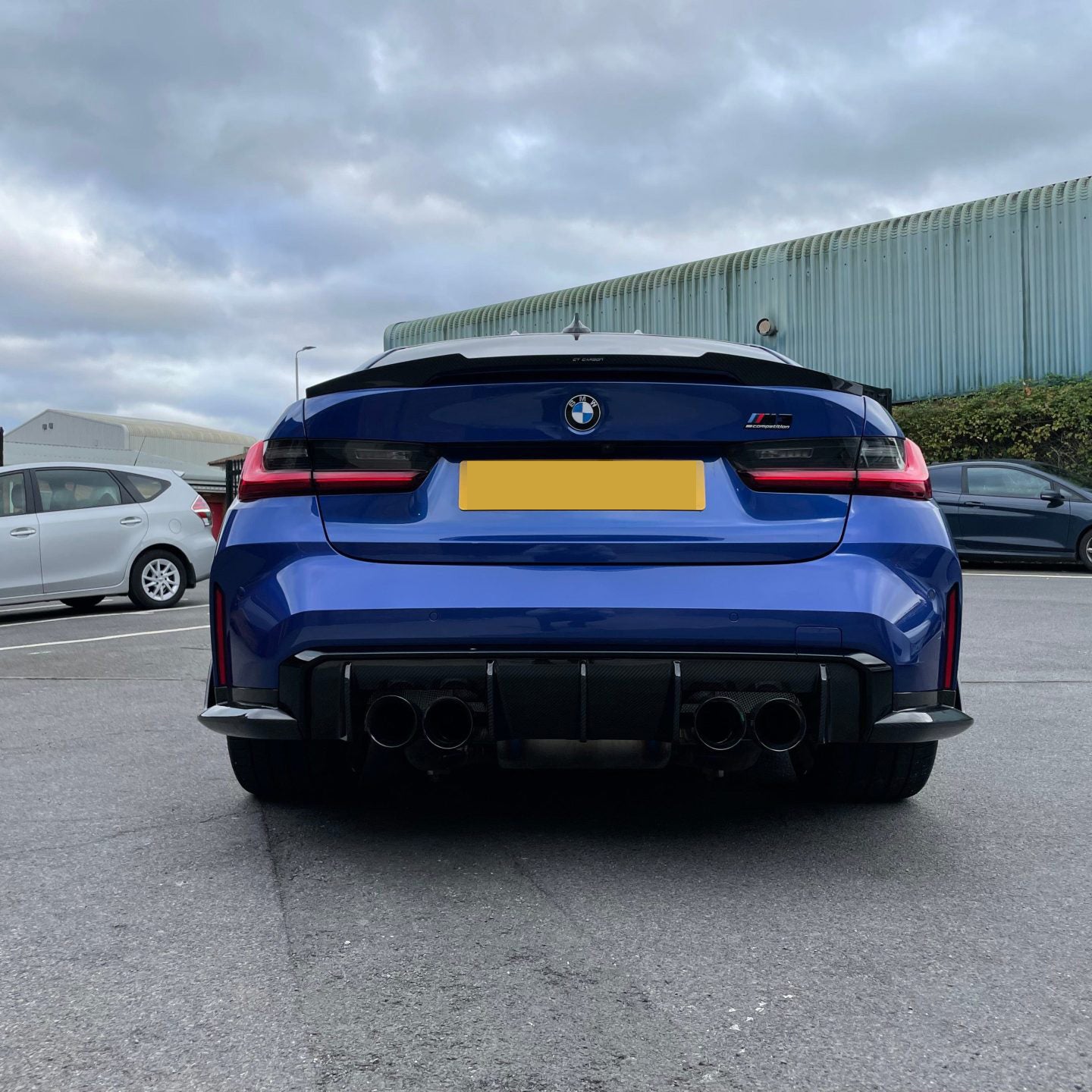 BMW G80 M3 & G20 V Style Trunk Spoiler - Carbon Fiber - Graveyard Performance