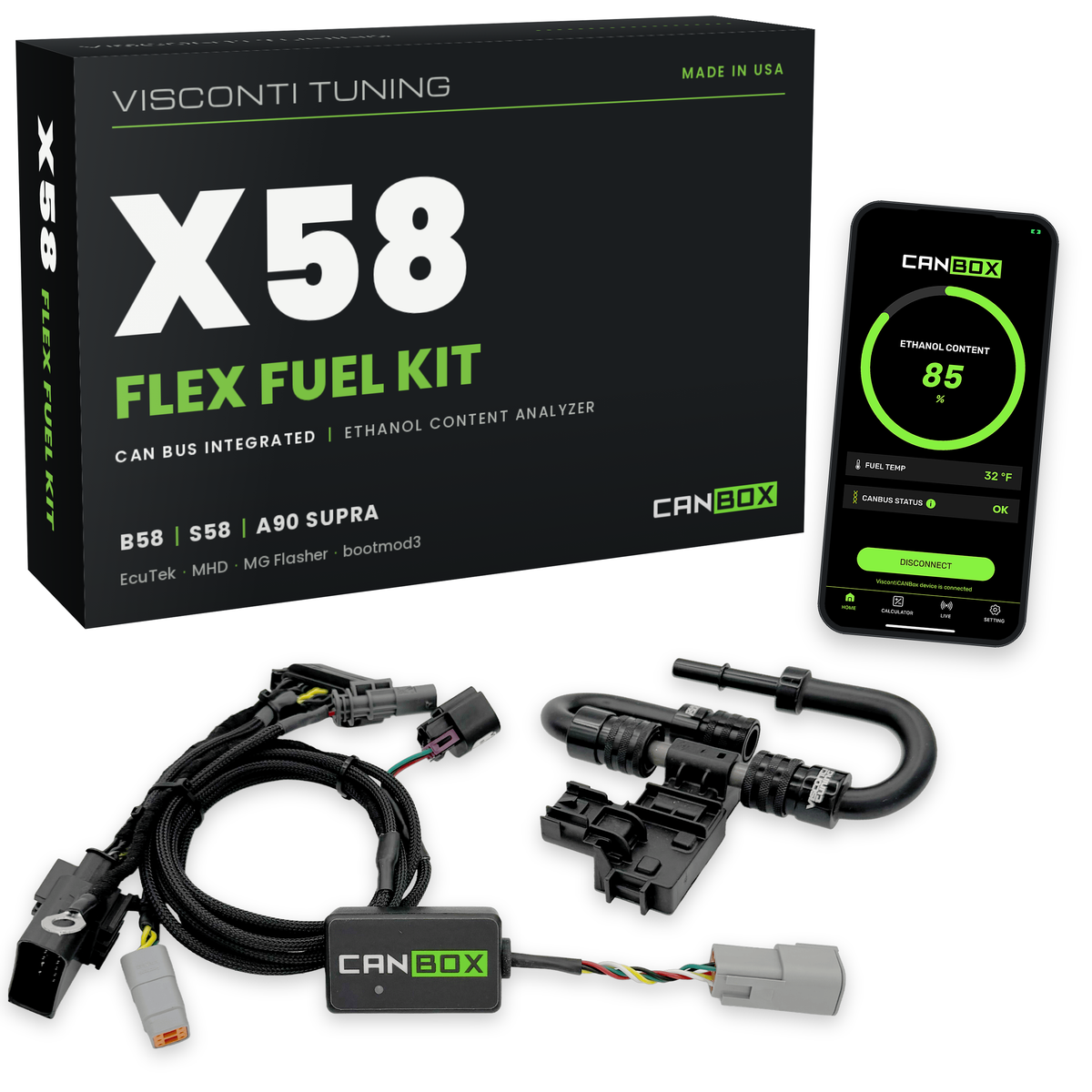 B58 S58 X58 FLEX FUEL