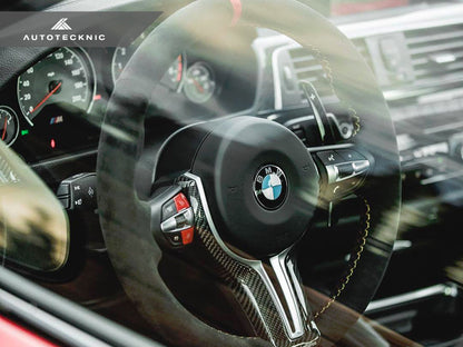 AutoTecknic Dry Carbon Battle Version Shift Paddles - F87 M2 | F80 M3 | F82/ F83 M4 | F10 M5 LCI | F06/ F12/ F13 M6 | F85 X5M | F86 X6M - Graveyard Performance