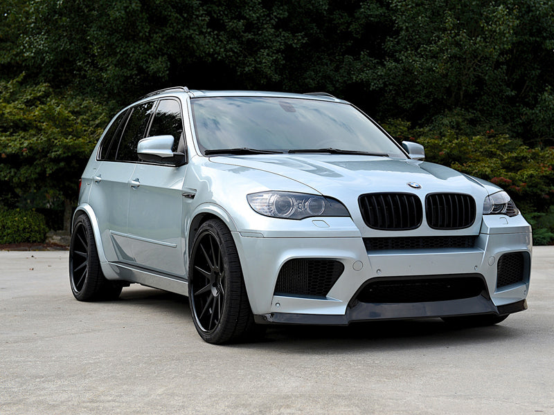 AutoTecknic Gloss Black Front Grille Set - E70 X5 / X5M | E71 X6 / X6M - Graveyard Performance
