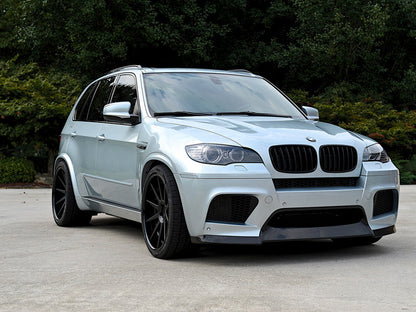 AutoTecknic Gloss Black Front Grille Set - E70 X5 / X5M | E71 X6 / X6M - Graveyard Performance