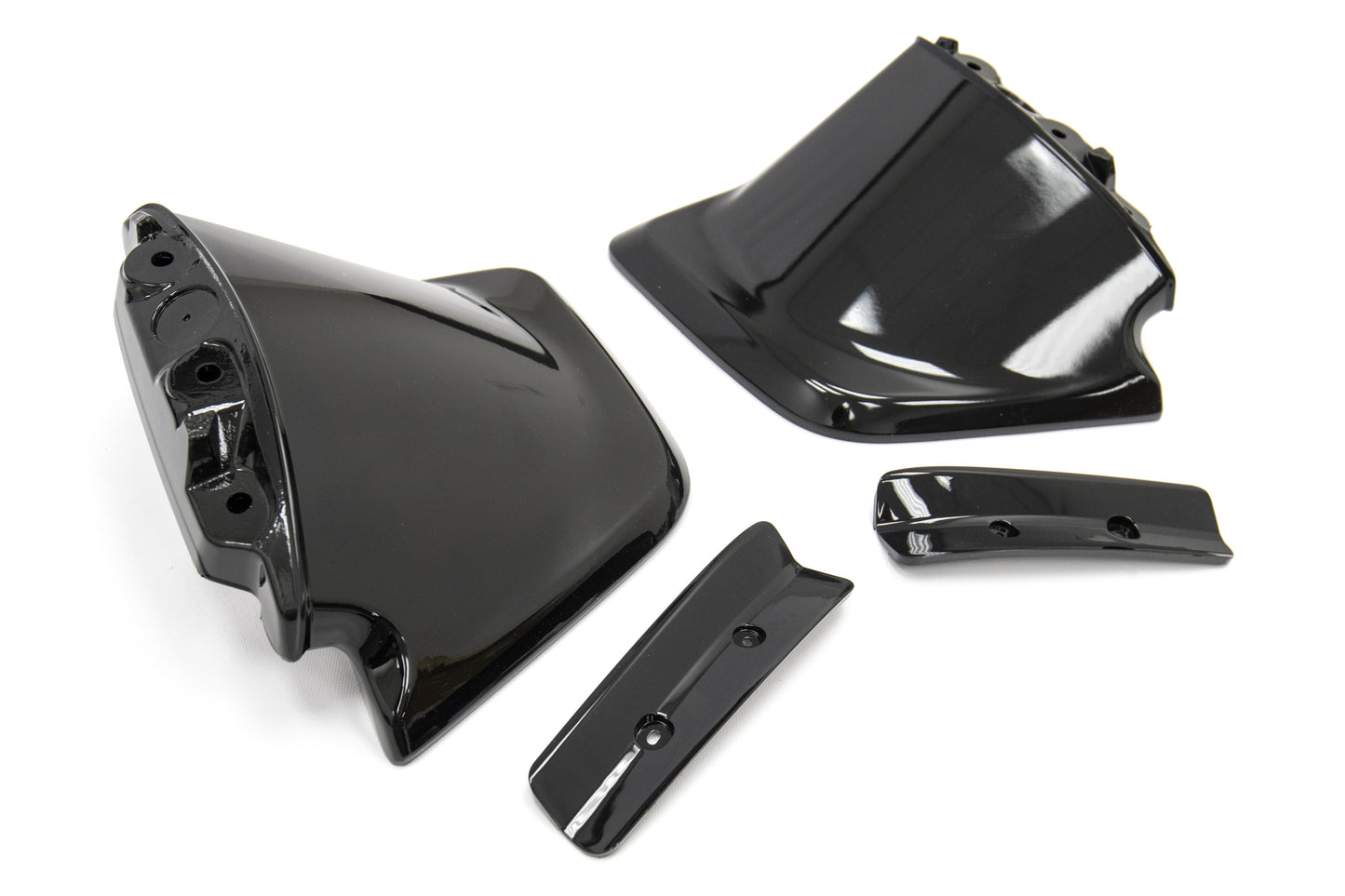 OLM Silverline Carbon Fiber OEM S Style Spoiler with Black Bases - 2015+ WRX / 2015+ STI - Graveyard Performance