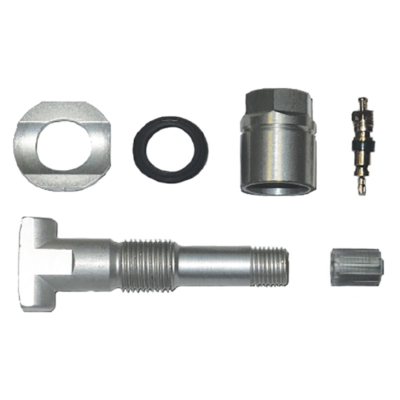 Schrader TPMS Service Pack - Gen Gamma Adjustable Angle Aluminum Clamp-In Stem - Mercedes - 25 Pack - Graveyard Performance