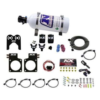 Nitrous Express Nissan GT-R Nitrous Plate Kit (35-300HP) w/5lb Bottle - Graveyard Performance