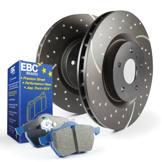 EBC S6 Brake Pad and Rotor Kit - Graveyard Performance