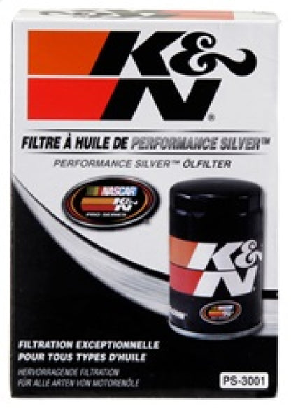K&N Oil Filter for Ford/Audi/VW/Toyota/Mercury/Mazda/Nissan/Dodge/Lincoln/Volvo 3.656in OD - Graveyard Performance