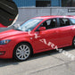 Rally Armor 04-09 Mazda3/Speed3 Black UR Mud Flap w/ Grey Logo