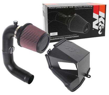 K&N 18-19 Subaru WRX 2.0L Turbo Typhoon Air Intake - Graveyard Performance