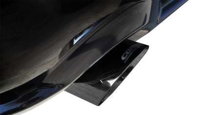 Corsa 2005-2010 Ford Mustang Shelby GT500 5.4L V8 Black Xtreme Axle-Back Exhaust - Graveyard Performance