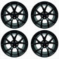 Ford Racing 15-20 Mustang19x9.5in & 19x10in Wheel Kit w/TPMS - Matte Black