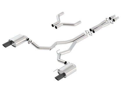 Borla 15-17 Ford Mustang GT 5.0L V8 S-Type Catback Exhaust - Graveyard Performance