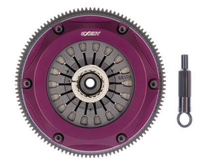 Exedy 1996-1996 Mitsubishi Lancer Evolution IV L4 Hyper Twin Cerametallic Clutch Sprung Center Disc - Graveyard Performance