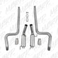 MBRP 05-09 Ford Mustang GT 4.6L Dual Split Rear Race Version AL/ 3in Cat Back Exhaust System