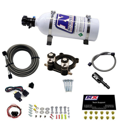 Nitrous Express Ford 2.3L Ecoboost Nitrous Plate Kit w/5lb Bottle - Graveyard Performance